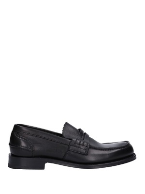 shoes church's pembrey loafers college leather black