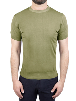 t-shirt pendolum cotone crepe verde