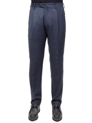 pantalone briglia 1949 lana reda blu