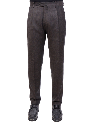 trousers briglia 1949 reda wool brown