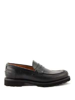 loafers berwick 1707 rubber sole black