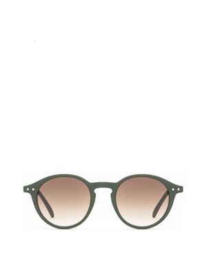 sunglasses olo lunettes grad brown lenses uv400 green