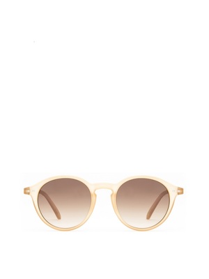 sunglasses olo lunettes grad brown lenses uv400 yellow