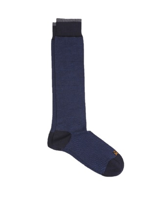 socks in the box stripe classic blue