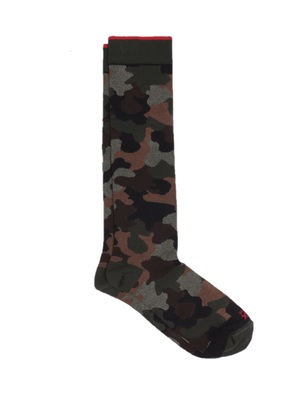 socks in the box camouflage green