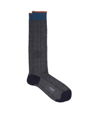 socks in the box cachemire basic grey