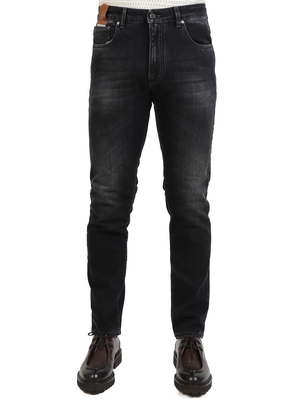 jeans devore incipit roma stretch nero