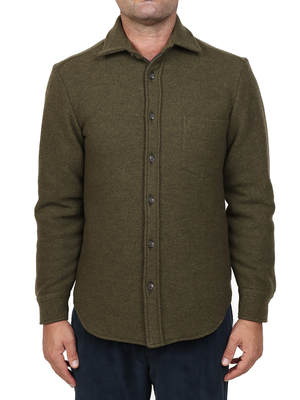 overshirt orian lana verde