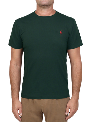 t-shirt polo ralph lauren girocollo verde