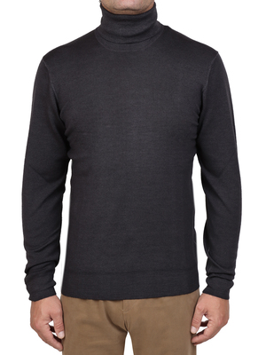 sweater altea turtleneck merino wool grey