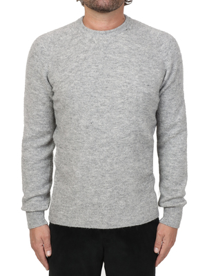 sweater kangra crewneck melange grey