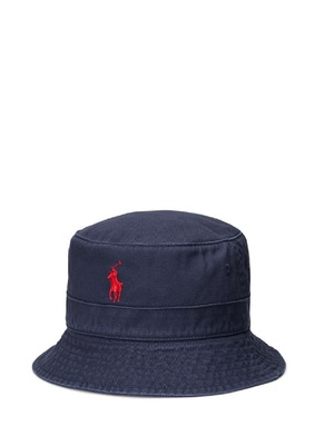 bucket hat polo ralph lauren blue