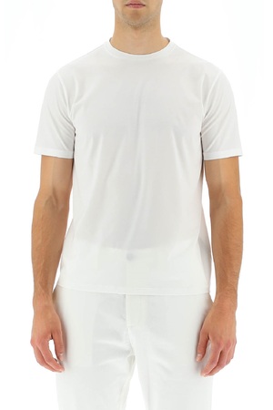 t-shirt herno jersey elasticizzato bistrech bianco