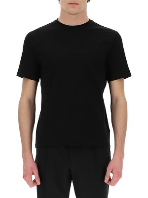 t-shirt herno jersey elasticizzato bistrech nero