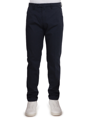 pantaloni briglia 1949 raso stretch blu