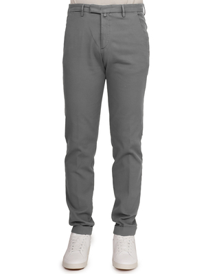 pantaloni briglia 1949 canvas stretch grigio