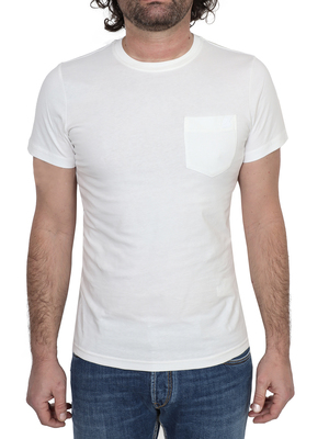t-shirt k-way sigur bianco