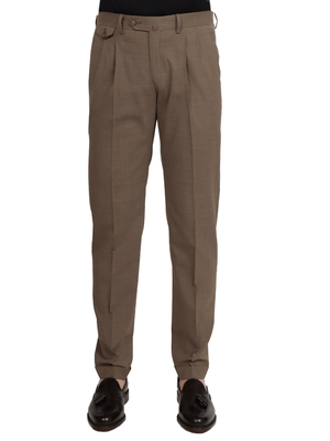 pantaloni briglia 1949 lana marzotto beige