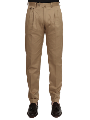 pantaloni briglia 1949 gabardina stretch beige