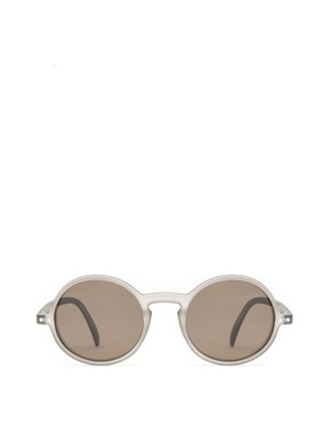 sunglasses olo lunettes brown lenses uv400 grey