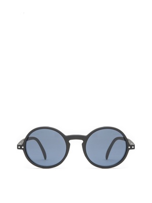 sunglasses olo lunettes blue lenses uv400 black