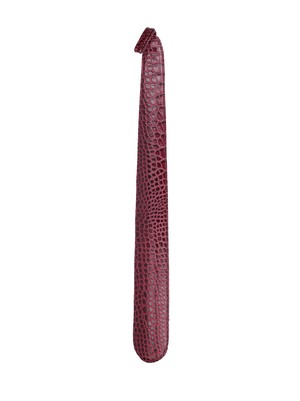 shoehorn utile crocodile vinyl burgundy