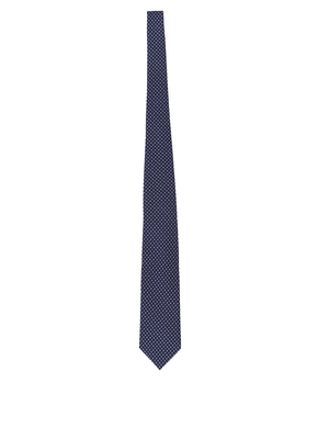 cravatta holliday & brown twill blu