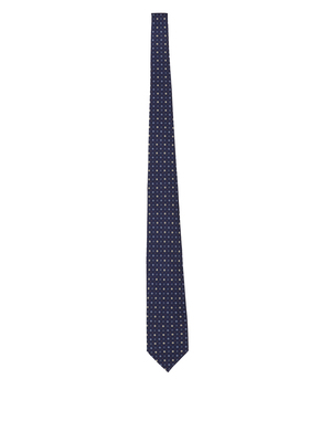 cravatta holliday & brown twill blu