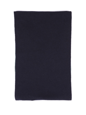 scarf barna cashmere two-tone blue-green