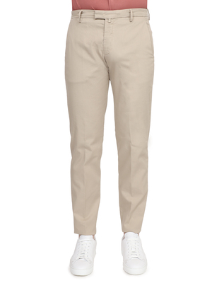 pantaloni briglia 1949 tricotina stretch beige