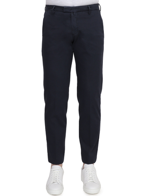 pantaloni briglia 1949 tricotina stretch blu