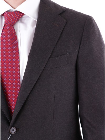 Vendita Abito Gaiola Sartoriale Due Bottoni Flanella Marrone |  VeltroniUomo.com - Il negozio di abbigliamento da uomo firmato online