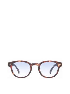 sunglasses olo lunettes grad blue lenses uv400 tortoise