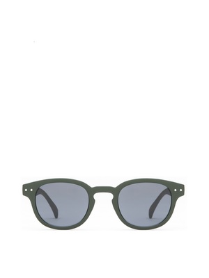 sunglasses olo lunettes gray lenses uv400 green