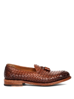 loafers d>oucal's brushed leather brown