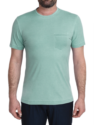 t-shirt orian technical fabric green