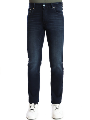 jeans handpicked interlock power stretch blu