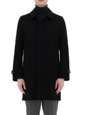 coat herno wool-cashmere blue