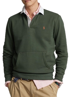 sweatshirt polo ralph lauren rugby green