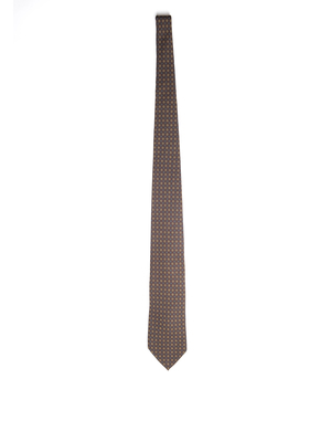 cravatta holliday & brown madder marrone