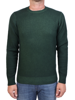 sweater malo crewneck cashmere green