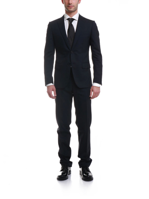 suit caruso tailored two buttons grey