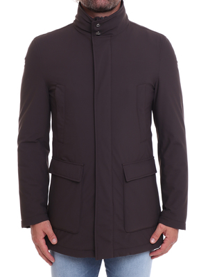 field jacket herno washington sub-zero stretch marrone
