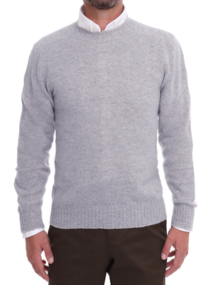 maglia altea girocollo lana-cashmere grigio