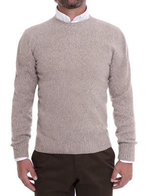 sweater altea crewneck wool-cashmere beige