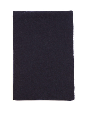 scarf barna cashmere two-tone blue-brown