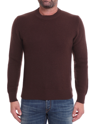 sweater magazzino ricambi crewneck brown