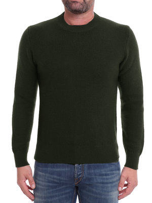sweater magazzino ricambi crewneck green