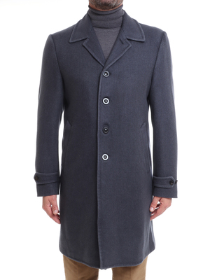 coat boglioli wool blue