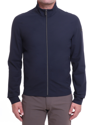 sweatshirth rrd-roberto ricci designs fleece winter zip blue